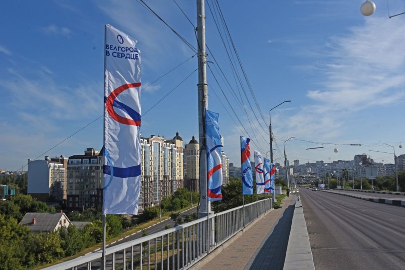 В мэрии поделились фотографиями предпраздничного Белгорода8