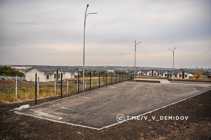 В Дачном переулке Белгорода возводят площадку для игр и спортивных занятий2