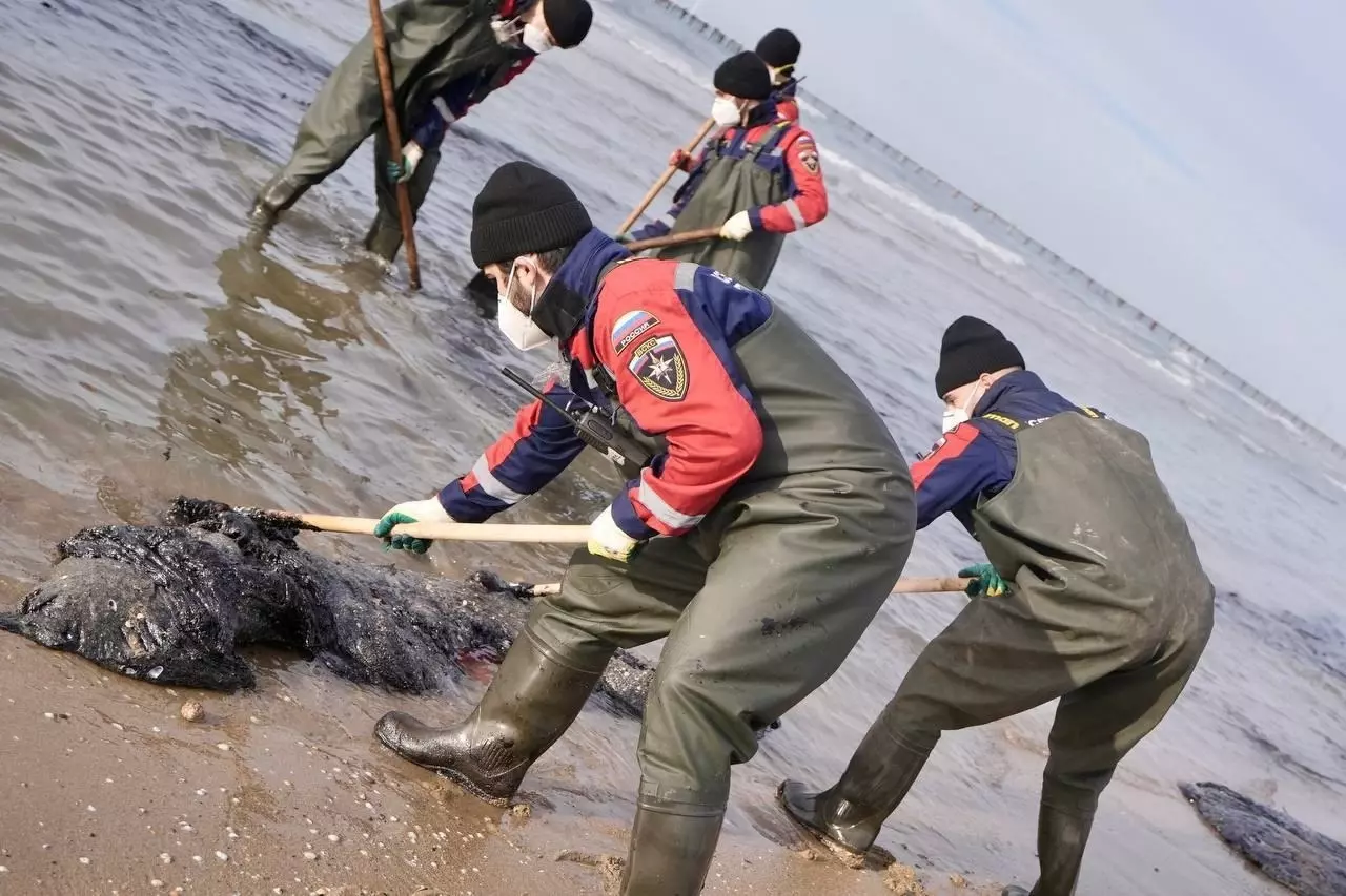 Фото с побережья Чёрного моря в Краснодарском крае